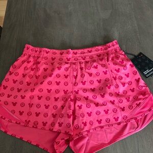 lululemon athletica Pink Athletic Shorts Vibrant Comfort